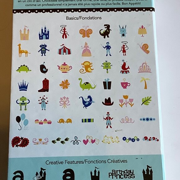 Cricut Cake Birthday Cakes Cartridge Provo Craft & Novelty Girl Castle Princess - Picture 6 of 8